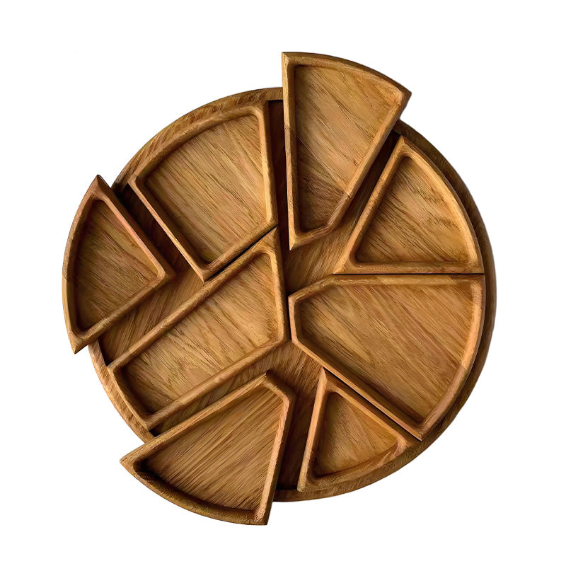 Neujahrsrabattaktion🌿🌿Abnehmbares, unterteiltes Snack-Serviertablett