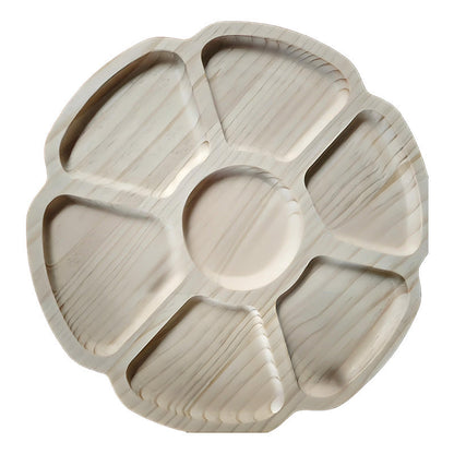 Neujahrsrabattaktion🌿🌿Abnehmbares, unterteiltes Snack-Serviertablett