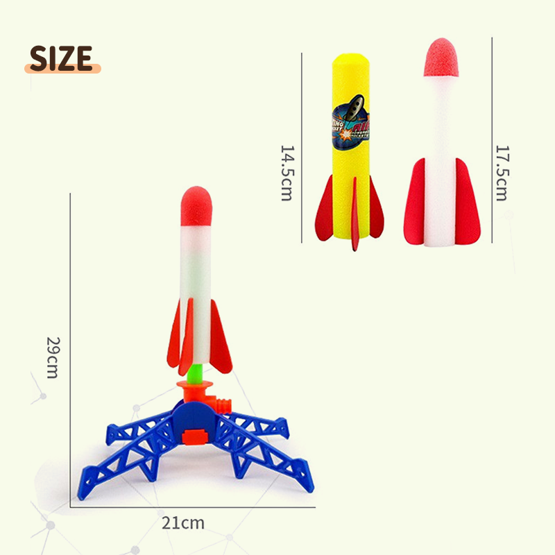 🚀🚀2026 Neuestes Modell: 40 % Rabatt für begrenzte Zeit🔥🔥LED-Raketenwerfer für Kinder