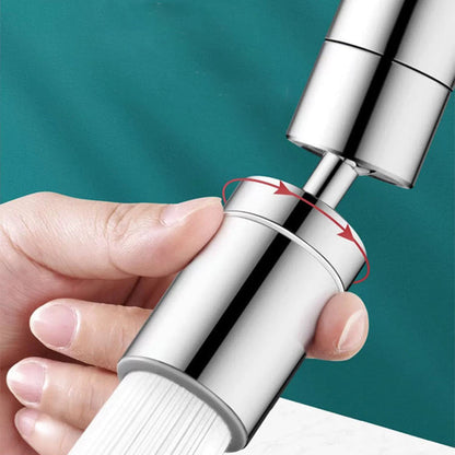 🚰✨  360° Drehbarer Küchenwasserhahn-Luftsprudler – Doppellstrahl &amp; Vierfachfilter!🌱💧