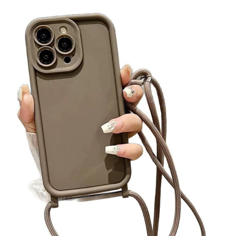 Minimalist Phone Case with Crossbody Lanyard