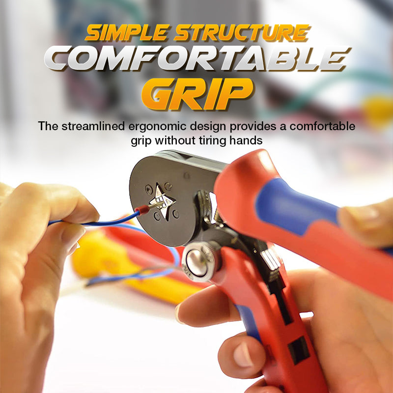 ⚡⚡53 % RABATT !!⏳🎄Ratschen-Rohrklemmen-Drahtcrimper-Set