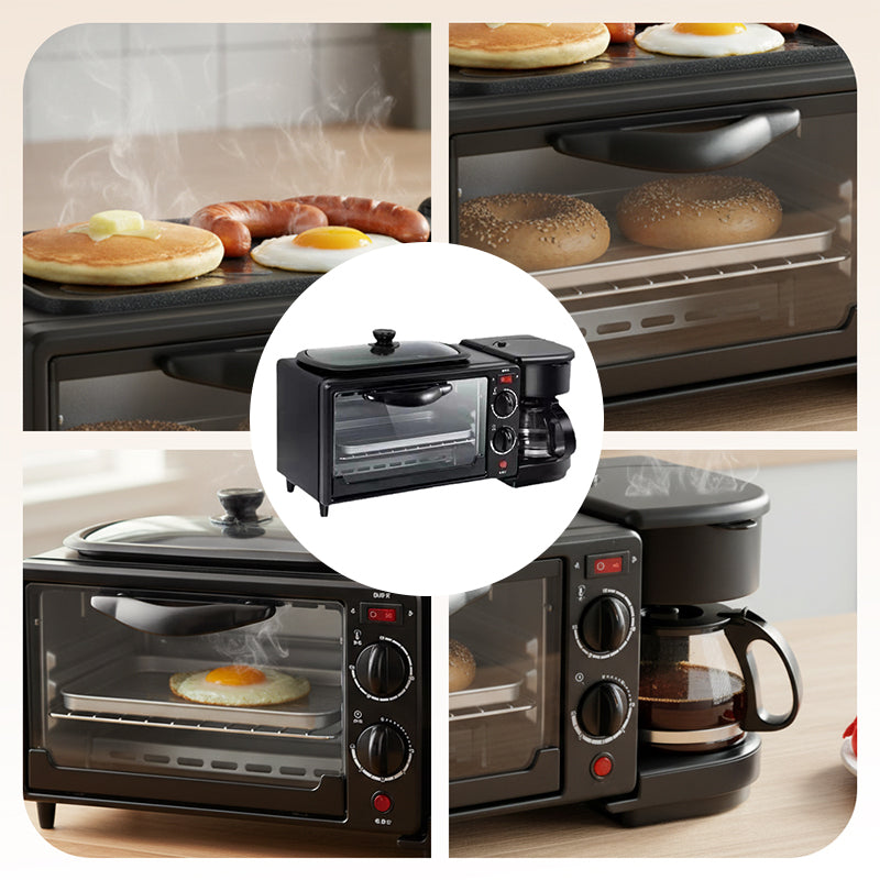 ⚡⚡66 % RABATT !!⏰Elektrische 3-in-1-Frühstücksstation👪 Bereiten Sie mühelos das Frühstück für die ganze Familie zu~