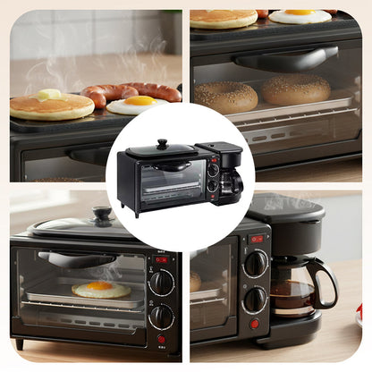 ⚡⚡66 % RABATT !!⏰Elektrische 3-in-1-Frühstücksstation👪 Bereiten Sie mühelos das Frühstück für die ganze Familie zu~