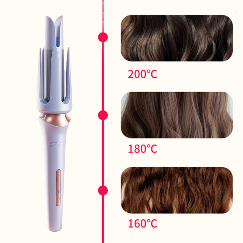 🪮Automatischer Anti-Verhedderungs-Lockenstab mit drei Temperaturstufen✨