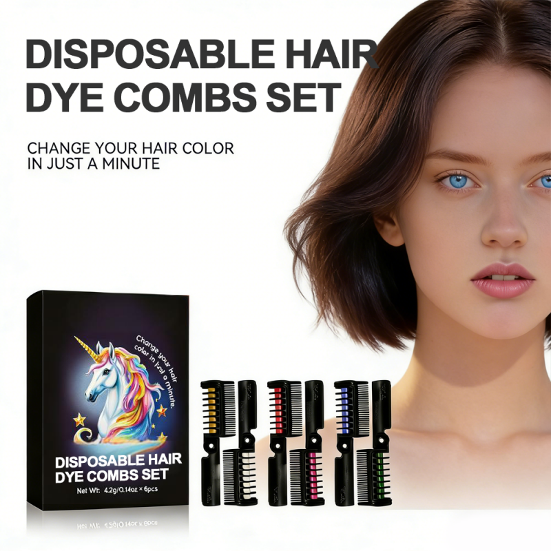 🌸50 % RABATT !!🌸6er-Set Einweg-Haarfärbekämme