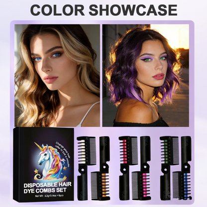 🌸50 % RABATT !!🌸6er-Set Einweg-Haarfärbekämme