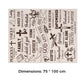 ✨ 50 % RABATT !!✨ 🛌Inspirierende christliche Tagesdecke🛌