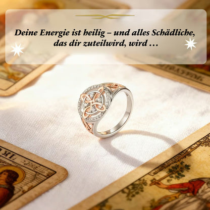 🔮💍 Handgefertigter Hexenknoten-Ring: Ewige Bindung & Schutz | Nachhaltiger Schmuck mit Bedeutung 💞✨ ✨ Liebevoll für Dich & Deine Liebsten – Ein zeitloses Symbol der Verbundenheit