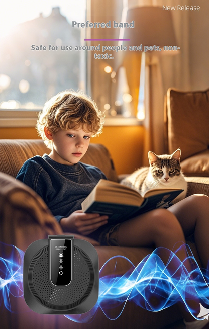 Ultraschall-Anti-Ruder-Abwehrmittel, leistungsstark – 360°-Intelligente Technologie für