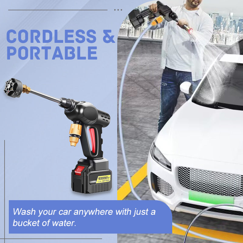 🚗 💦200bar Akku-Hochdruckreiniger - Kompatibel mit Makita 21V Akkus, bürstenloser Motor