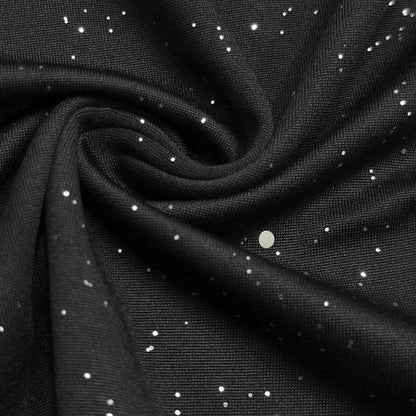 🔥🔥51 % RABATT !!✨Damen-Spitzenoberteil mit schulterfreiem Ausschnitt und Glitzer, langärmelig