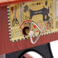 🎵 Mini-Nähmaschine aus Holz – Klassische Spieluhr mit zeitlosem Design🪡