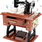 🎵 Mini-Nähmaschine aus Holz – Klassische Spieluhr mit zeitlosem Design🪡
