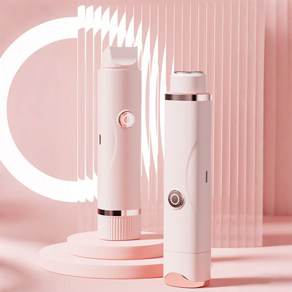 2-in-1 Körperhaartrimmer ✂️ Gesichtsbehaarung, Beinhaare, Haarschnitte – alles mit einem Gerät erledigt | 1 Gerät, alle Körperbereiche! 🎀