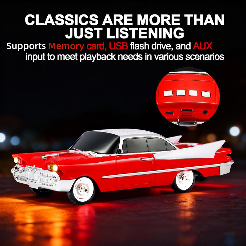 🚗📻Retro-Auto-Bluetooth-Lautsprecher mit FM-Radio