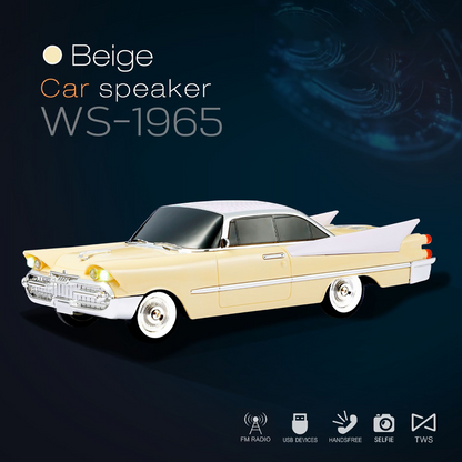 🚗📻Retro-Auto-Bluetooth-Lautsprecher mit FM-Radio