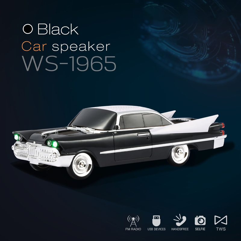 🚗📻Retro-Auto-Bluetooth-Lautsprecher mit FM-Radio