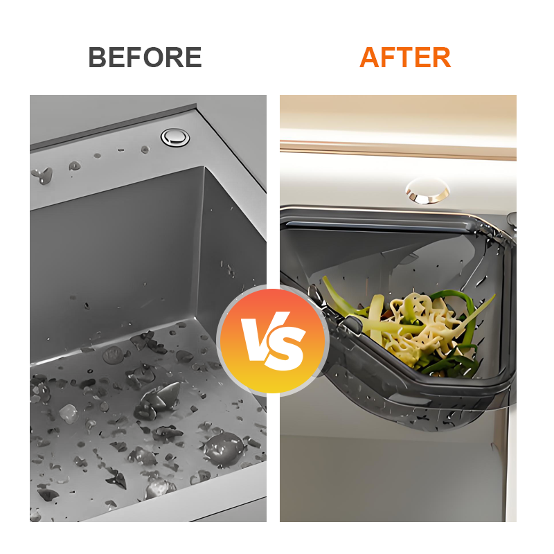 💧Dreieckiger magnetischer Abflusskorb🌟