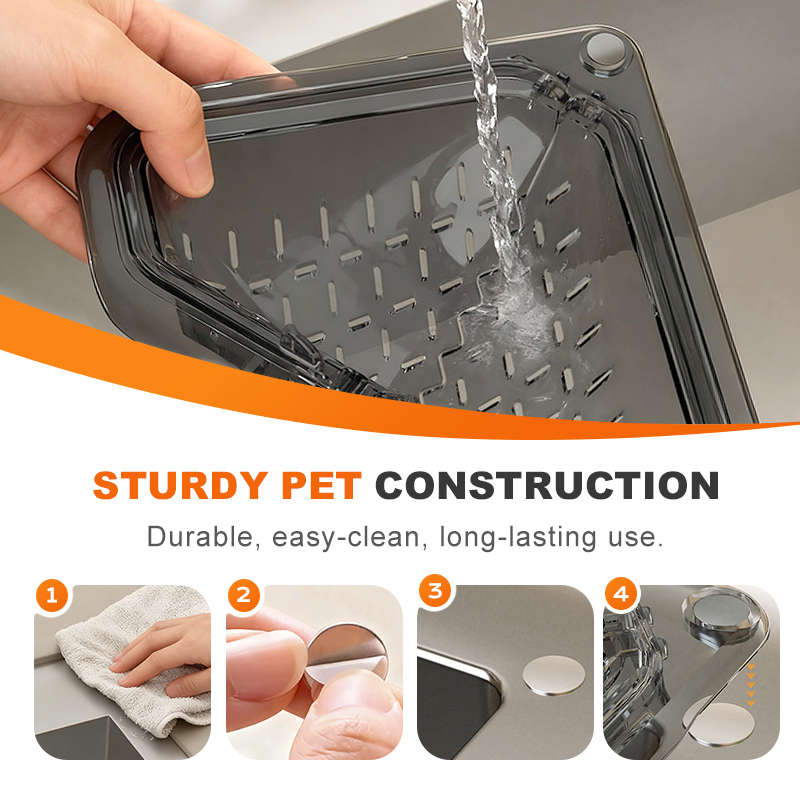 💧Dreieckiger magnetischer Abflusskorb🌟