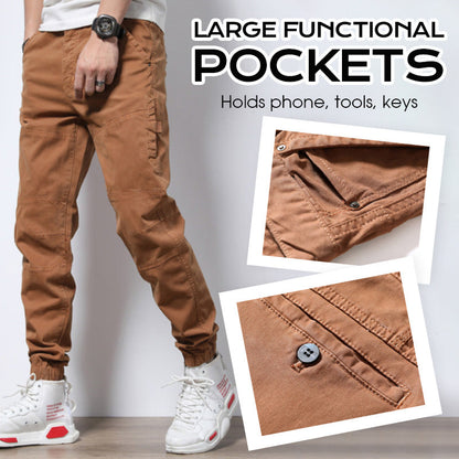 ⏳50 % OFF !!🔥Men's Athletic Tapered Work Pants