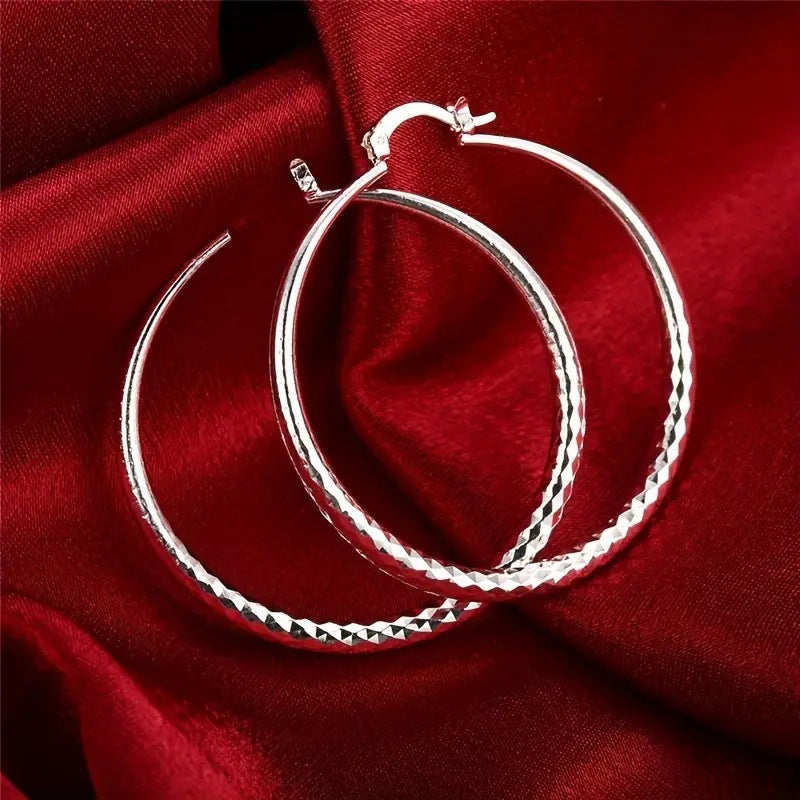 ✨️50% RABATT💎Diamantgeschliffene Creolen für Damen💖