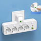 🔌 Intelligente Steckdosenleiste mit USB &amp; Nachtlicht – Vielseitig &amp; Sicher!