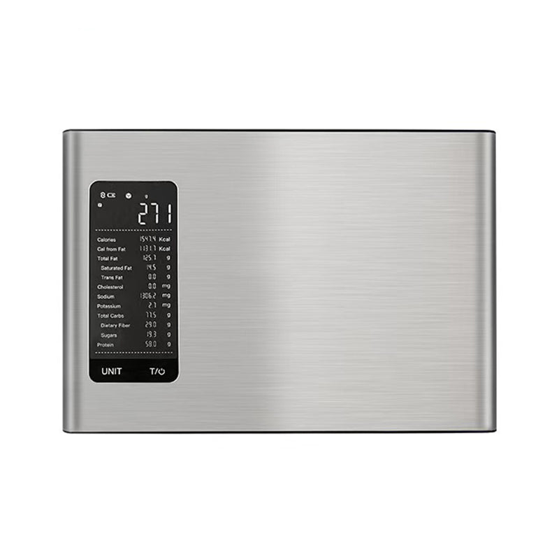 ⚖️📊 Küchenwaage digital – misst 19 Nährwerte & Kalorien per App, 5kg Edelstahl 🥗✅ für gesunde Ernährung & Gewichtsverlust