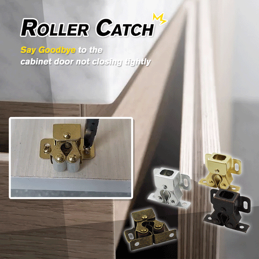 ⚡50 % RABATT !!🔥Klassischer Rollenschnäpper aus Edelstahl für Schranktüren