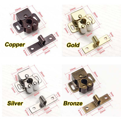 ⚡50 % RABATT !!🔥Klassischer Rollenschnäpper aus Edelstahl für Schranktüren