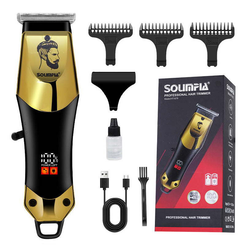💇‍♂️ 50% RABATT! ⚡ Multifunktionaler Elektrischer Haarschneider für Männer – Präzisionsklingen, Wiederaufladbar & Profi-Qualität für Zuhause ✂️