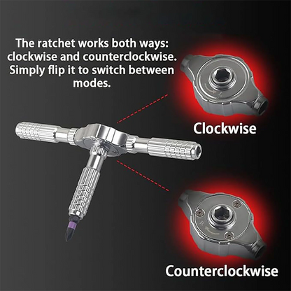 50 % RABATT🧰40-in-1 Magnetic Ratchet Screwdriver Set