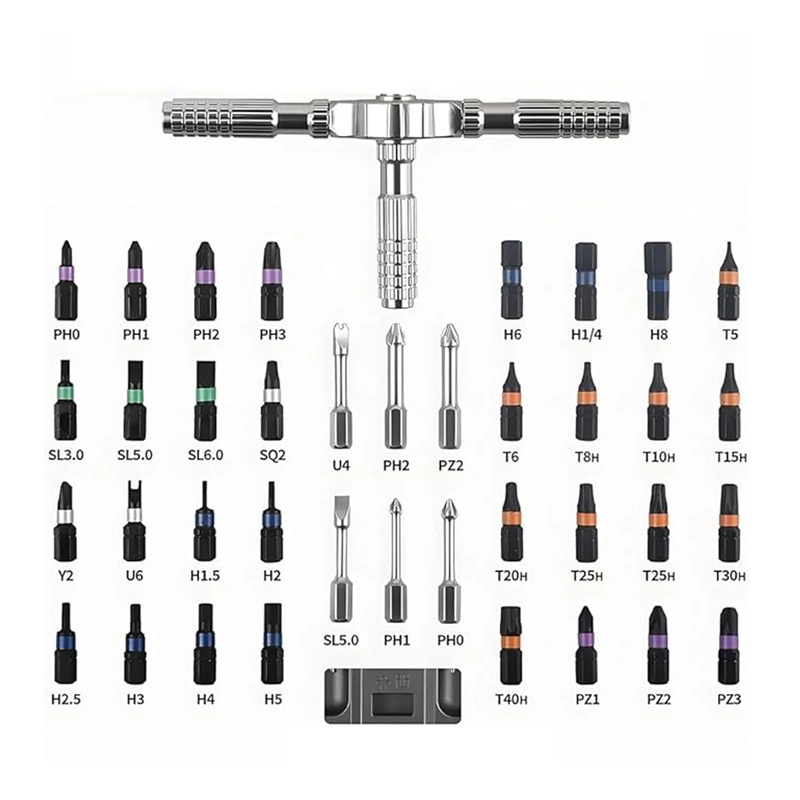 50 % RABATT🧰40-in-1 Magnetic Ratchet Screwdriver Set