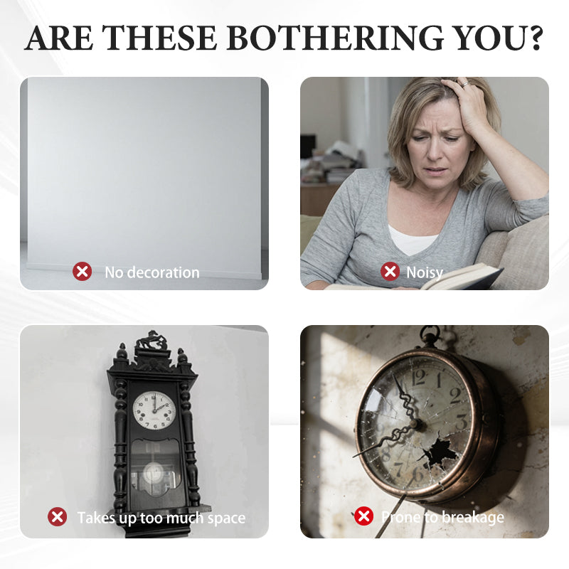 🕰️✨Dekorative Wanduhr im nordischen Stil