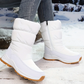 ❄️ Ultrawarme Damen-Schneestiefel mit Kunstfellfutter – Beine warm, Komfort pur im Schnee!