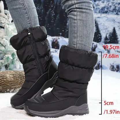 ❄️💖Extra warme, mit Kunstfell gefütterte Schneestiefel für Damen