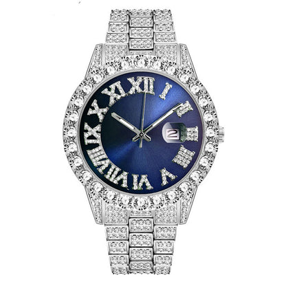 🏆✨Schneller Verkauf 60% Rabatt⌚Herrenmode-Strass-Quarzuhr