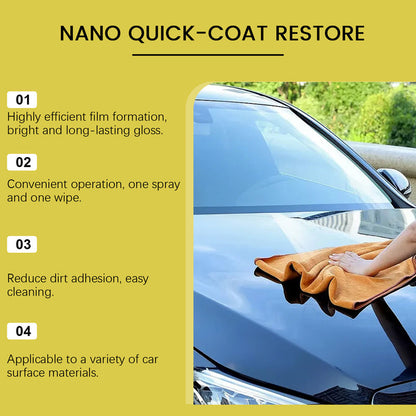Car Nano Coating Spray - Quick Restore & Mirror Shine