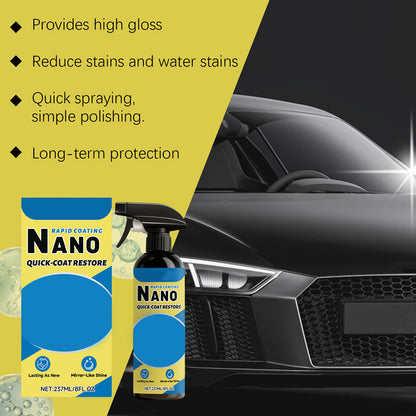 Car Nano Coating Spray - Quick Restore & Mirror Shine