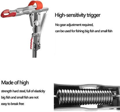 Automatischer Angelrutenhalter