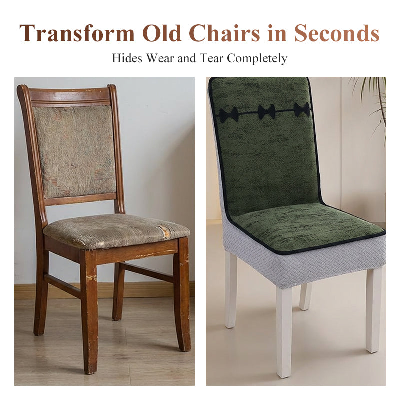 🏠✨Vollabdeckende Stuhldecke mit elegantem Jacquard