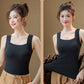 ✨👚 Damen Thermo-Tanktop mit integriertem BH – Warm + Dehnbare Passform + 3 Farben! ✨