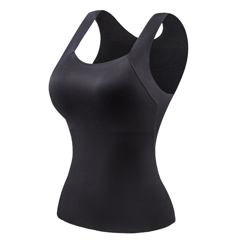 ✨👚 Damen Thermo-Tanktop mit integriertem BH – Warm + Dehnbare Passform + 3 Farben! ✨