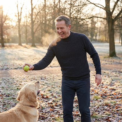 👔Thermofutter-Pullover mit Stehkragen für Herren🔥