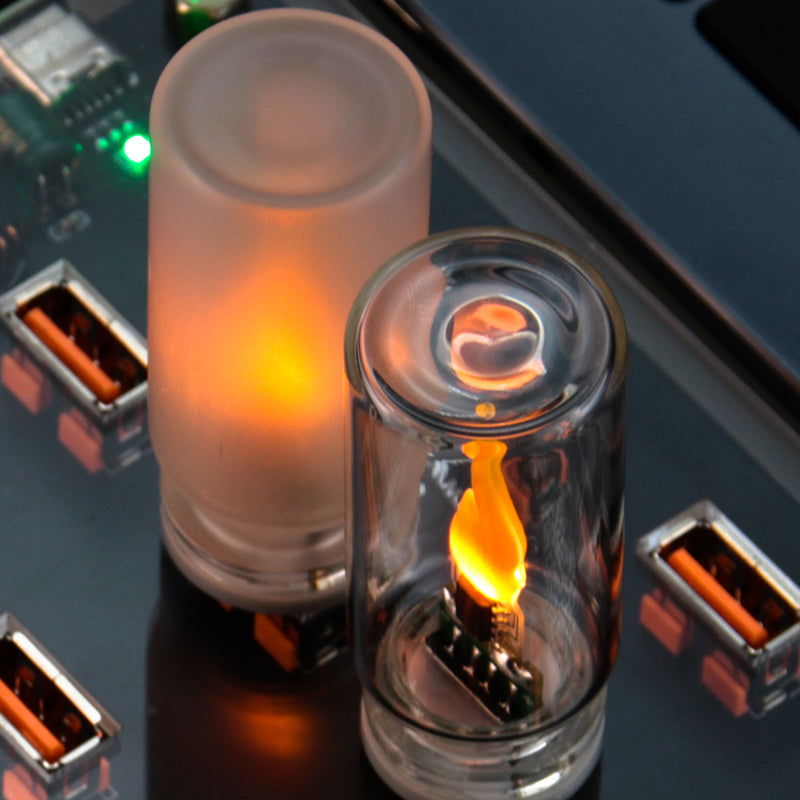 🔥✨USB Realistische Flammen Ambient-Leuchte