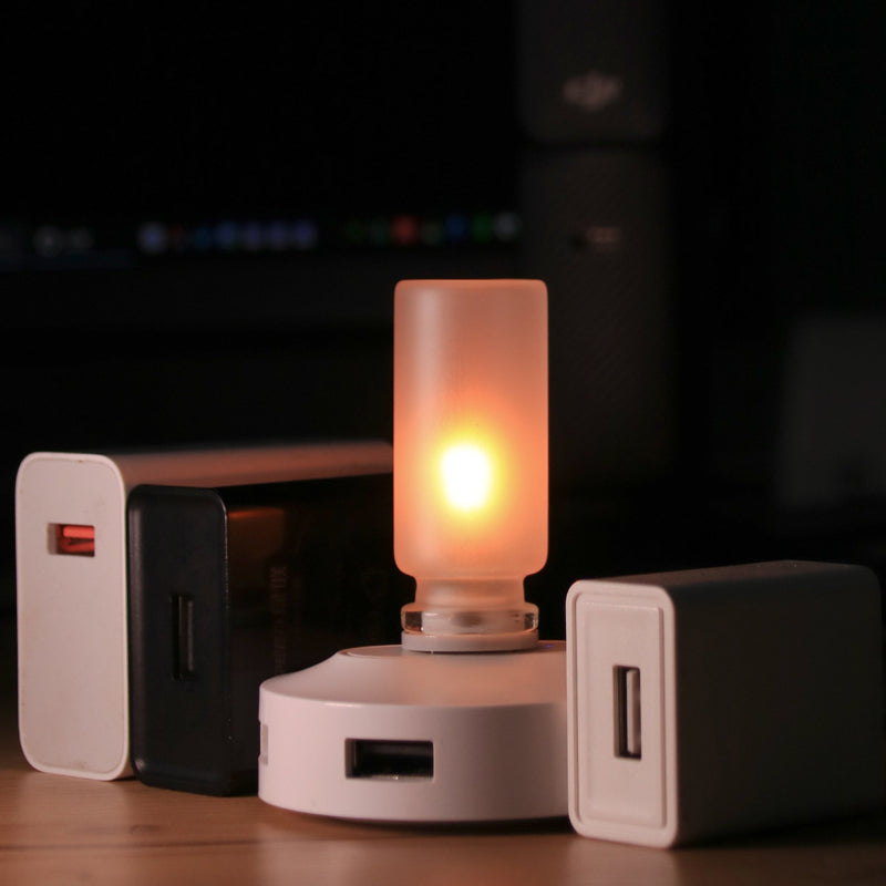 🔥✨USB Realistische Flammen Ambient-Leuchte