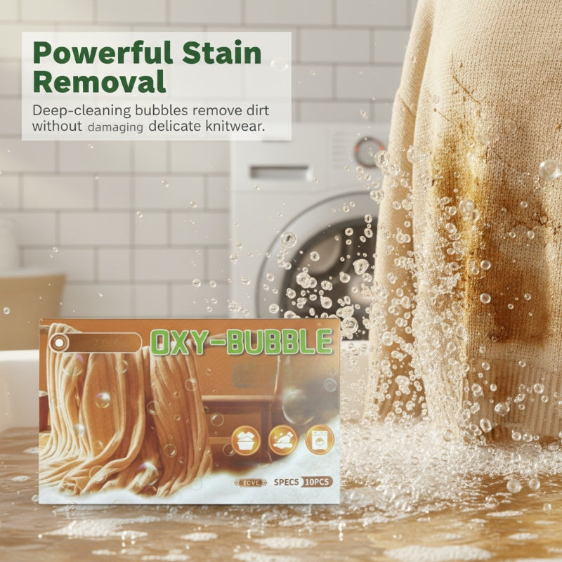 Anti-Schrumpf Pullover-Tabletten – Schützt die Form, Macht Weich & Farbschonend 🧺