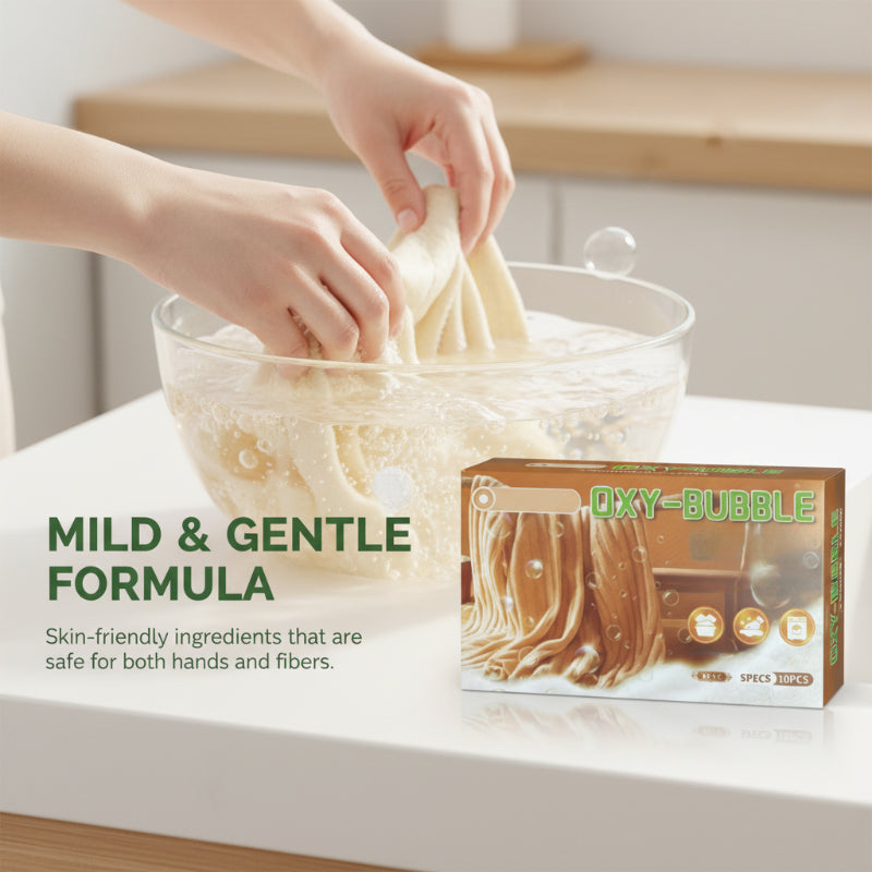 Anti-Schrumpf Pullover-Tabletten – Schützt die Form, Macht Weich & Farbschonend 🧺