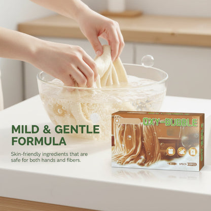 Anti-Schrumpf Pullover-Tabletten – Schützt die Form, Macht Weich & Farbschonend 🧺