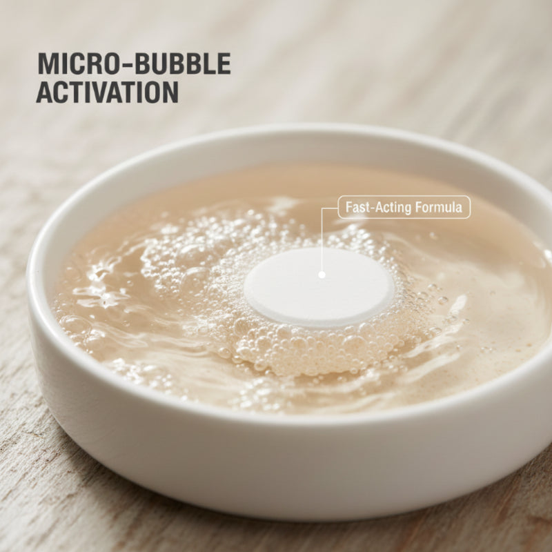 Anti-Schrumpf Pullover-Tabletten – Schützt die Form, Macht Weich & Farbschonend 🧺